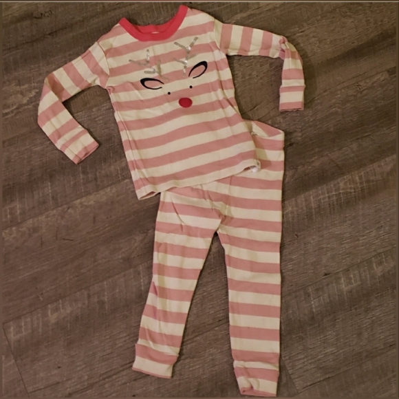 Carter's Sz 2 Rudolph PJ Set - Picture 1 of 1